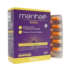 Nutrisanté Manhaé Solaire Gélules B/60 à SAINT-JEAN-DE-LA-RUELLE