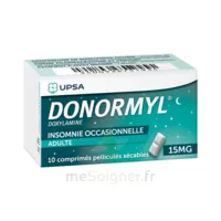 Donormyl 15 Mg Comprimés Pelliculés Sécables T/10 à SAINT-JEAN-DE-LA-RUELLE