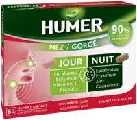 Humer Nez/gorge Jour&nuit 15 Comprimés à SAINT-JEAN-DE-LA-RUELLE