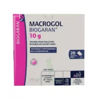 Macrogol Biogaran 10 G, Poudre Pour Solution Buvable En Sachet-dose à SAINT-JEAN-DE-LA-RUELLE