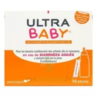 Ultra-baby Poudre Antidiarrhéique 14 Sticks/2g à SAINT-JEAN-DE-LA-RUELLE