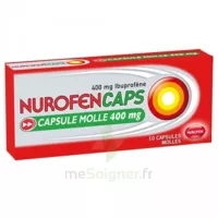 Nurofencaps 400 Mg Caps Molle Plq/10 à SAINT-JEAN-DE-LA-RUELLE
