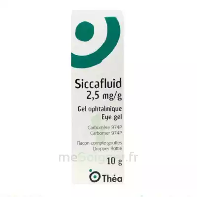 Siccafluid 2,5 Mg/g, Gel Ophtalmique à SAINT-JEAN-DE-LA-RUELLE