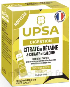 Upsa Citrate De Bétaïne & Citrate De Calcium Poudre 10 Sachets à SAINT-JEAN-DE-LA-RUELLE